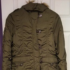 Heavy Weight Parka Chcocolate Brown size M/10-12